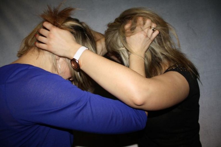 Pięścią rozwiązywały spory