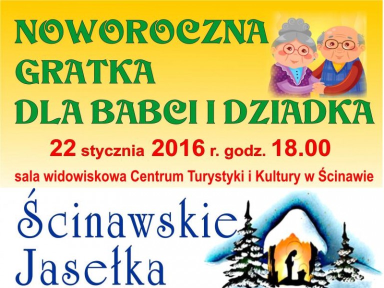 Noworoczna gratka dla babci i dziadka