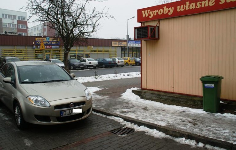Policjant przyłapany na gorącym uczynku