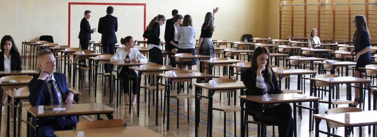 Piszą egzamin dojrzałości