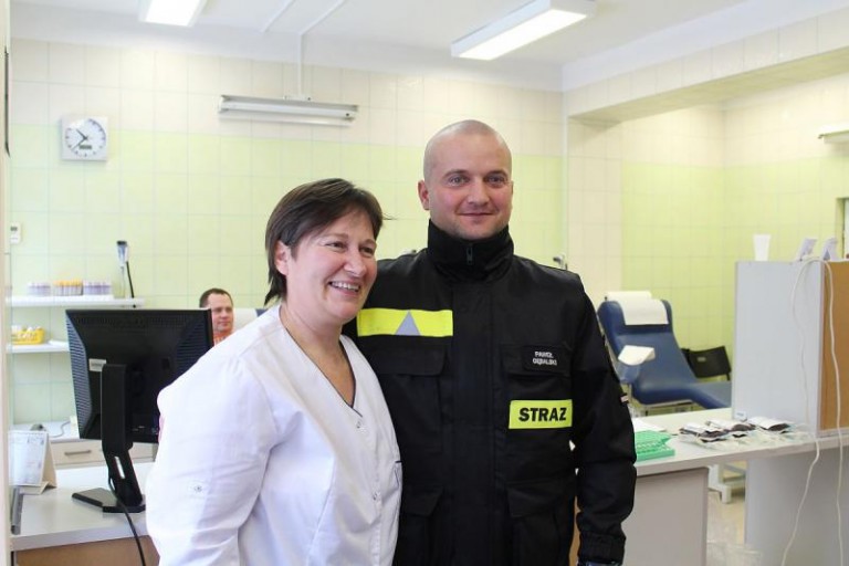 Strażacy przeciwko białaczce