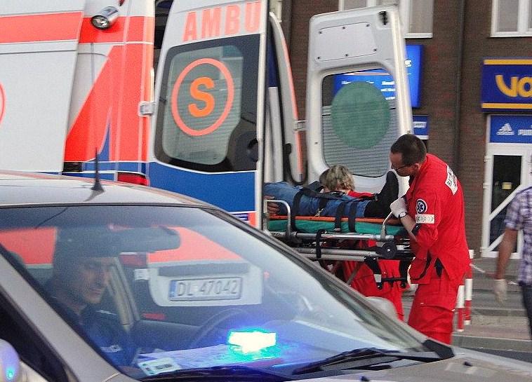 Potrącona na pasach