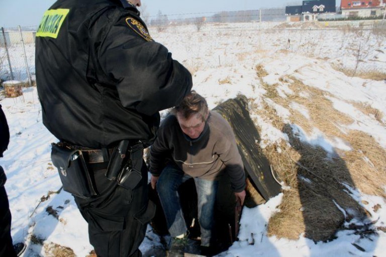 Ciężki czas dla bezdomnych