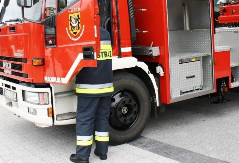 Prawie się zapalił