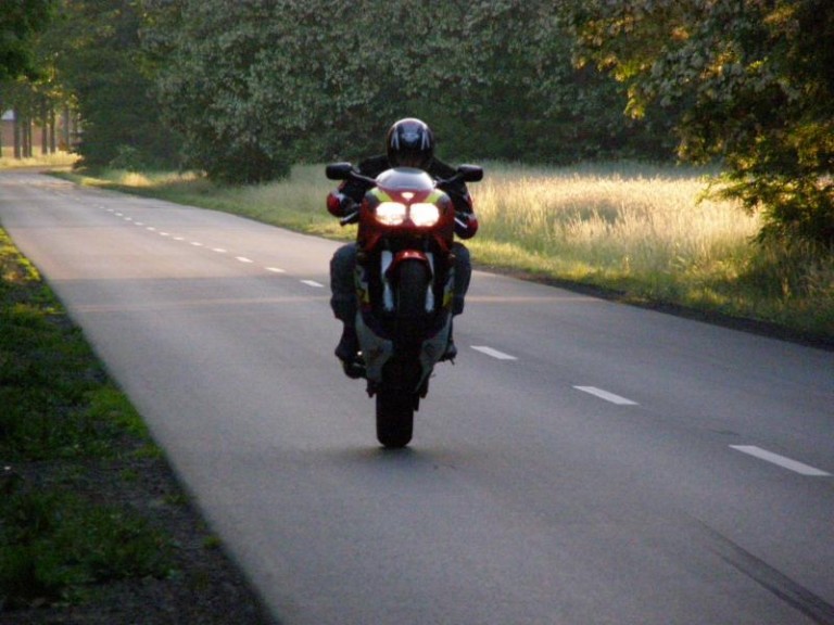 Pijany cyklista drażnił drogówkę
