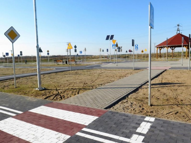 Gmina zbudowała miasteczko rowerowe