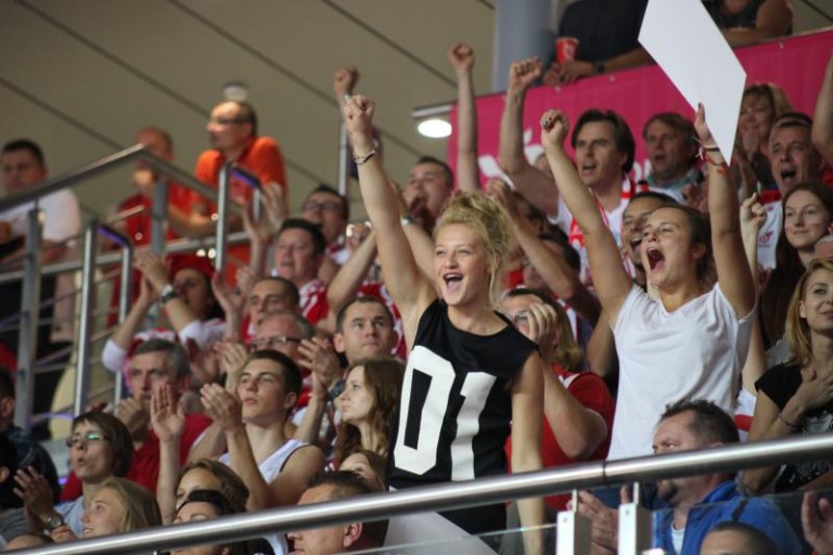 Polacy wygrali w nowej lubińskiej hali