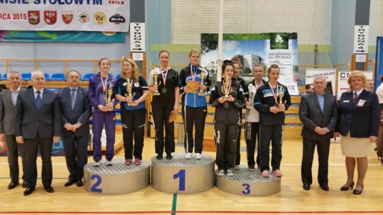 Paulina Nowacka na podium