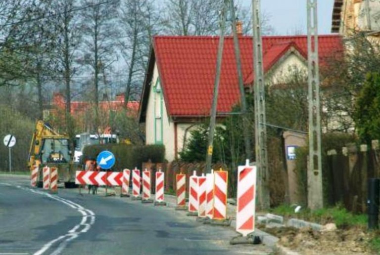 Utrudnienia na drodze do Ścinawy