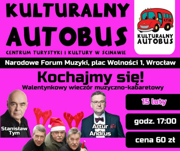 Kulturalny autobus rusza w drogę