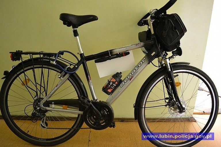 Znaleziono rower