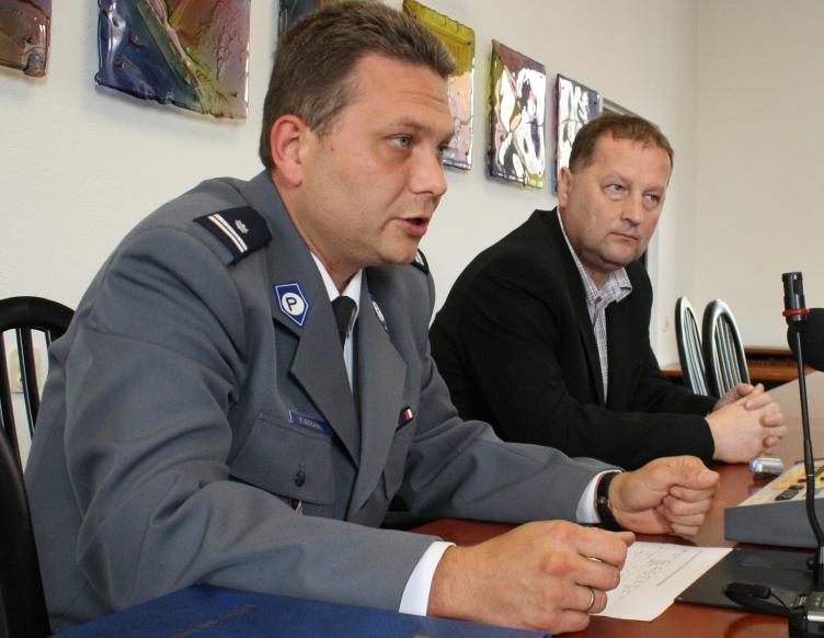 W mieście bezpiecznie i niebiesko