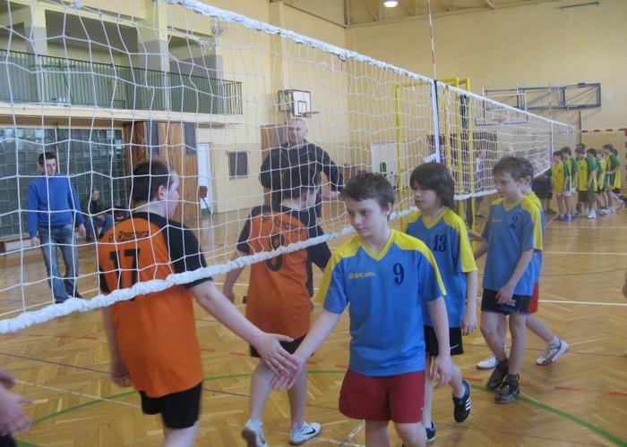 Mini siatkówka w SP nr 8