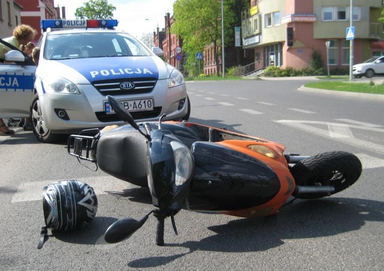 W kwadrans aż dwa potrącenia