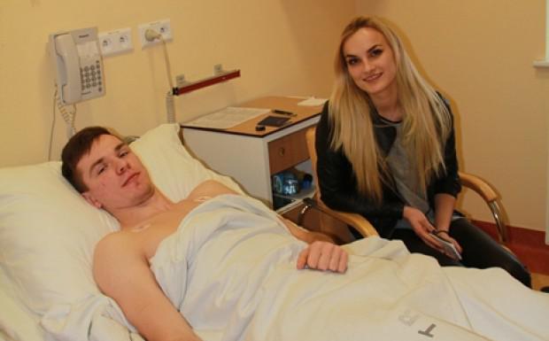 Oddał szpik i wrócił na halę