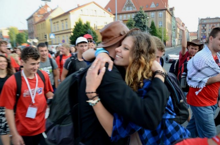 Pielgrzymka na facebooku