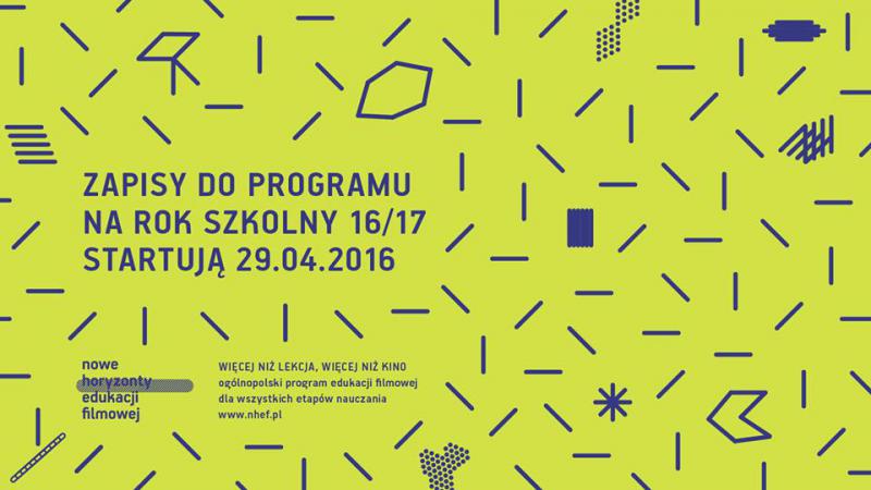 Zapisy na szkolną edycję Nowych Horyzontów