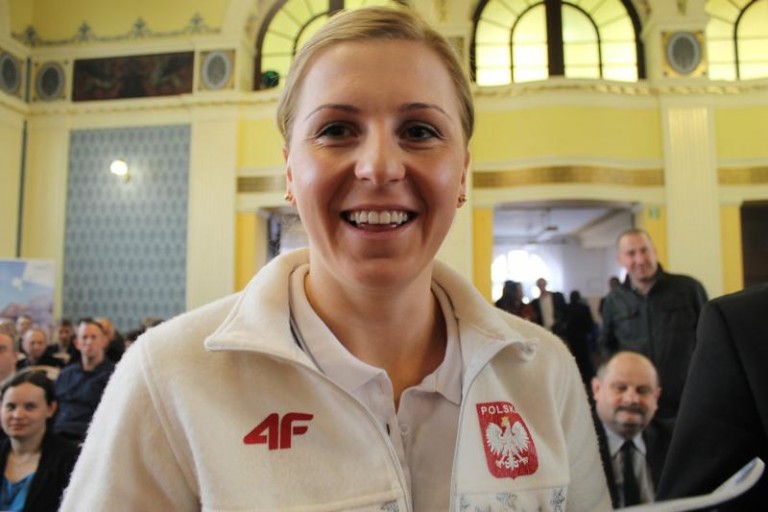 Natalia wręczała puchary