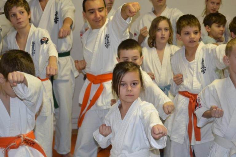 Karate Kyokushin z Mikołajem