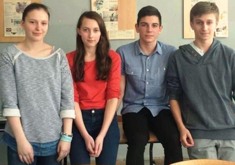 Licealiści kontra niewidomi