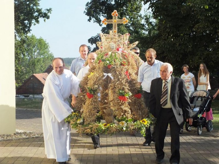 Dożynkowe święto w Wielowsi