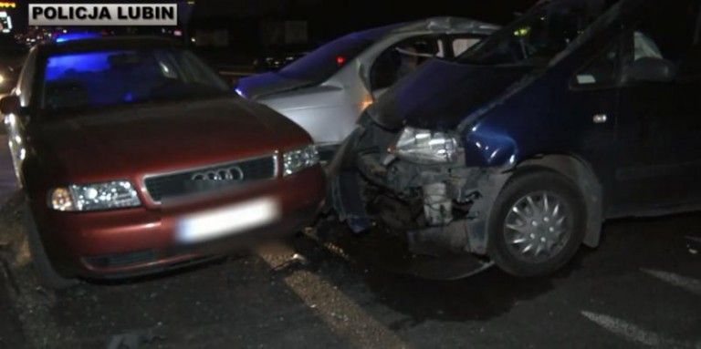 Zderzyły się trzy auta