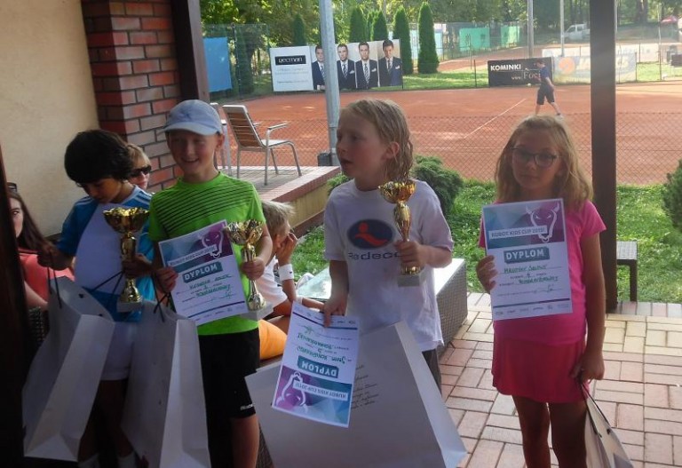 Młodzi tenisiści na medal