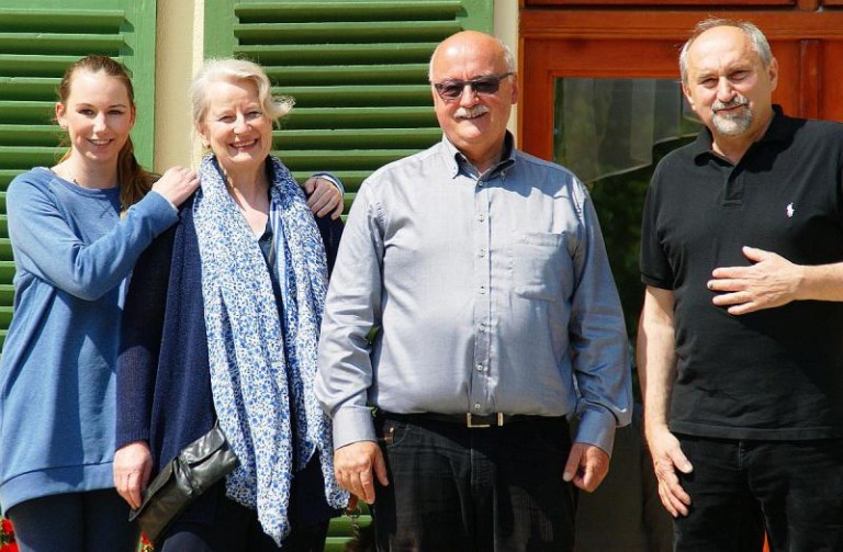 Niemiecki hrabia odwiedził rodzinny pałac