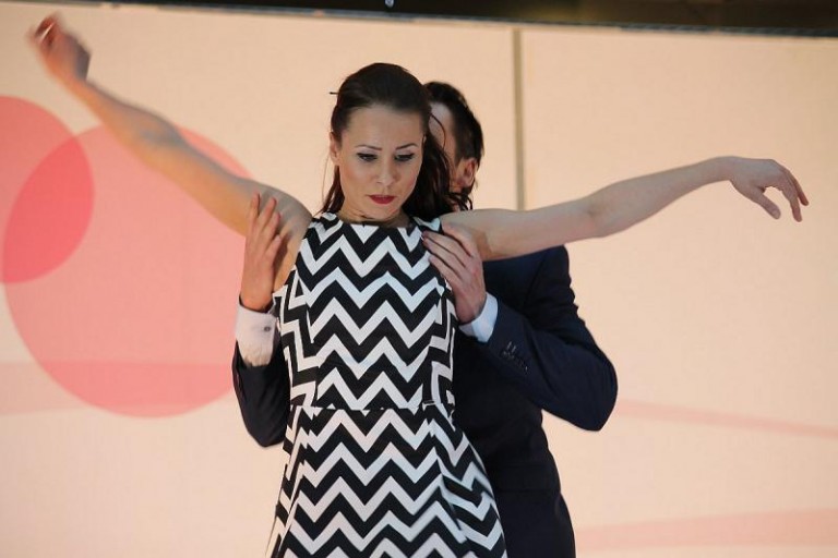 Niecodzienne widowisko w galerii