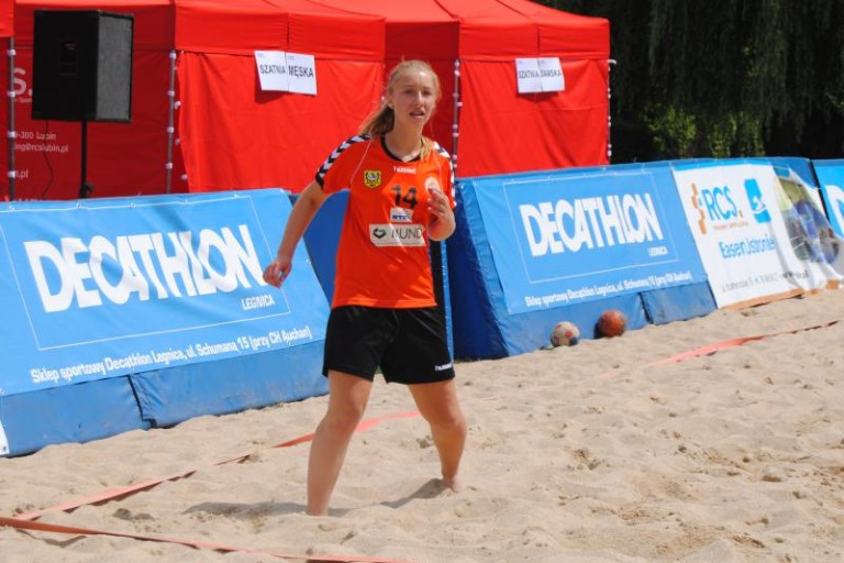 Plażowa piłka ręczna z Funny Game