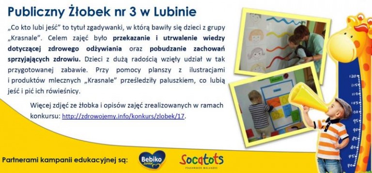 Nasz żłobek w czołówce
