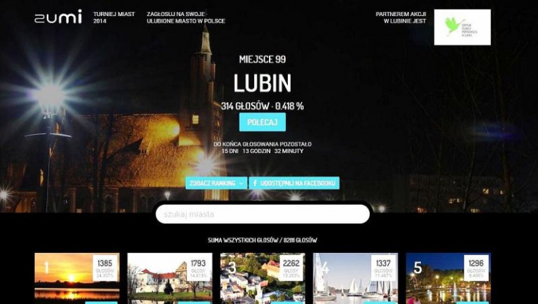 Lubin potrzebuje głosów