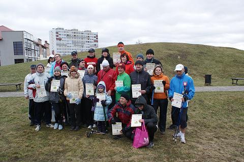 Startowali w II edycji GP w nordic walking