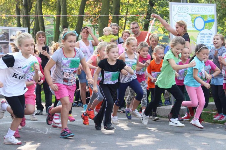 Frekwencja na Bieg Dinusia rośnie