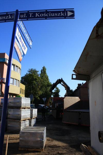 Wyleją asfalt na Kościuszki