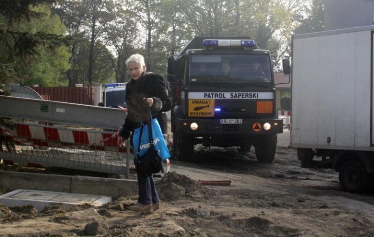 Budowlańcy znaleźli niewybuchy z czasów wojny