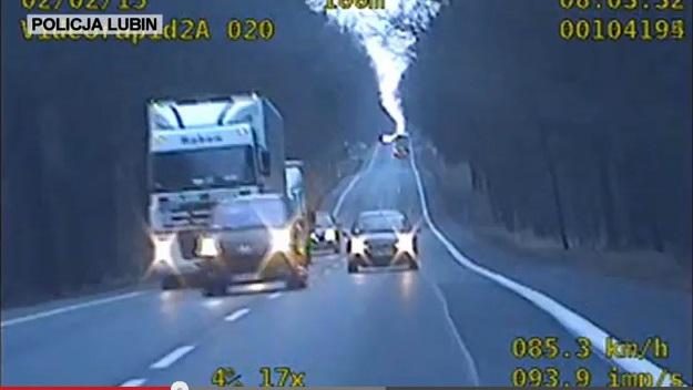 Straciła prawko za niebezpieczne wyprzedzanie