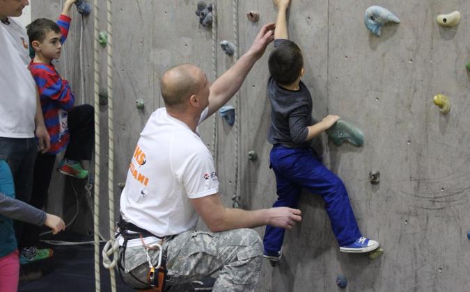 Wspinaczka się udała