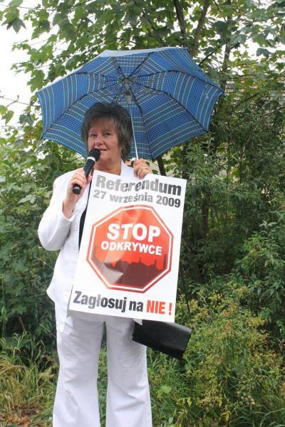 O odkrywce na zebraniach wiejskich