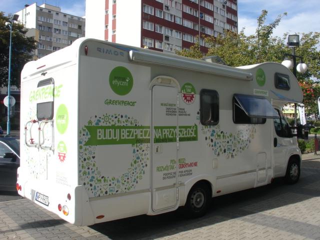 Greenpeacowcy w gminie