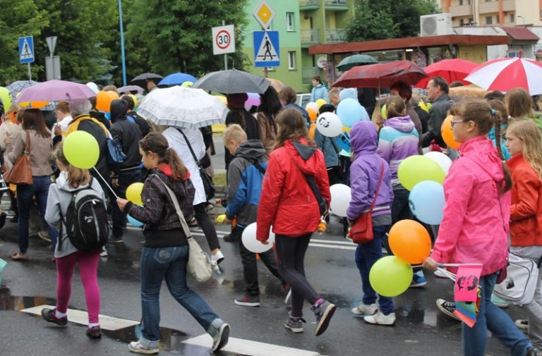 Marsz ulicami Lubina