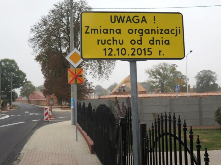 Zmiana organizacji ruchu w Chróstniku