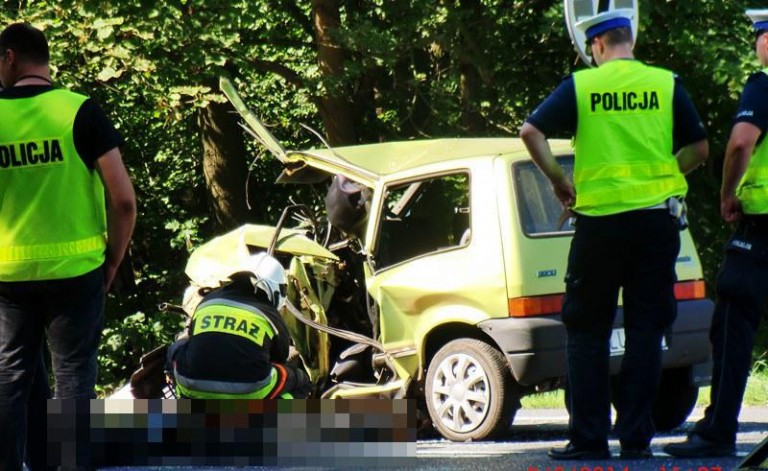 Nagrał jazdę przed wypadkiem