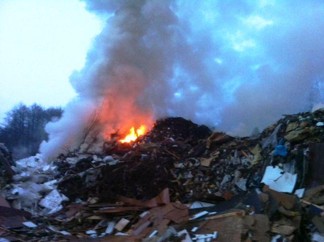 Pożar w Kłopotowie