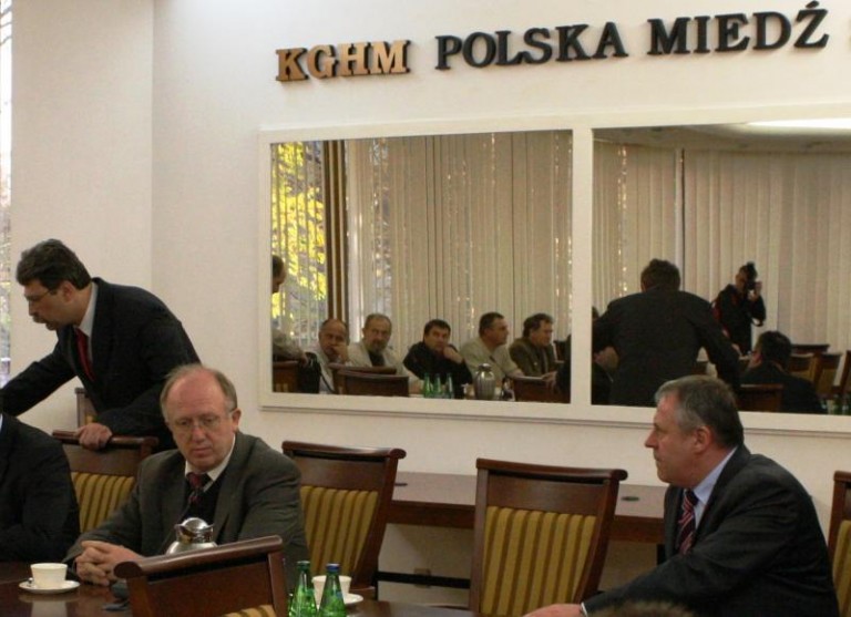 KGHM. O podwyżkach ani słowa