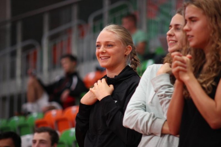 Kadrowiczki trzymały za niego kciuki