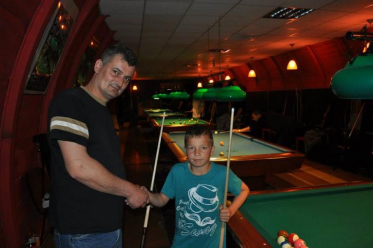 Młody bilardzista zdominował turniej