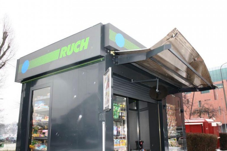 Pechowy kiosk z Karkonoskiej