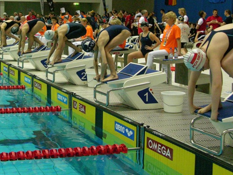 Pływacy z Zespołu Szkół Sportowych