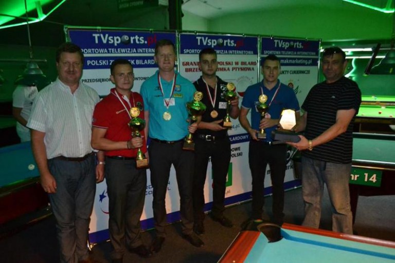 Dwa brązowe medale bilardzistów